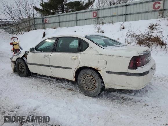 2001 Chevrolet Impala with VIN 2G1WF55E119296611, listed as a Copart auction lot 44926025 with 259,966 mi miles and Clean title. Bid and sale history available at DreamBid. Image 2.