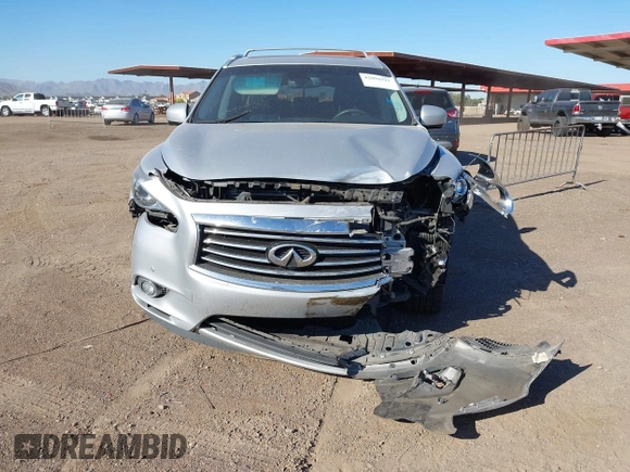 2015 Infiniti QX60 with VIN 5N1AL0MN7FC553099, listed as a IAAI auction lot 42094321 with 100,023 mi miles and . Bid and sale history available at DreamBid. Image 12.