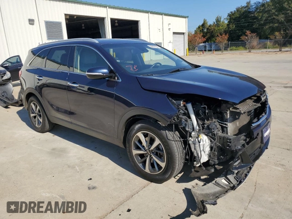 2019 Kia Sorento EX Sport V6 with VIN 5XYPH4A59KG531302, listed as a Copart auction lot 78067424 with 113,304 mi miles and Salvage Title. Bid and sale history available at carsss.com. Image 4.