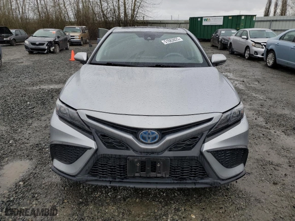2022 Toyota Camry Hybrid SE with VIN 4T1S31AKXNU574347, listed as a Copart auction lot 51083825 with 212,527 mi miles and Salvage Title. Bid and sale history available at carsss.com. Image 5.