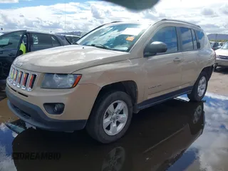 2017 Jeep Compass Sport with VIN 1C4NJCBA8HD187079, listed as a IAAI auction lot 41771632 with 202,484 mi miles and . Bid and sale history available at carsss.com. Image 18.