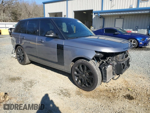 2020 Land Rover Range Rover P525 HSE с VIN SALGS2SE2LA586365, выставлен на аукционе Copart как лот 89081005 с пробегом 93 615 миль миль и Списание • Salvage title. История ставок и продаж доступна на DreamBid. Изображение 4.