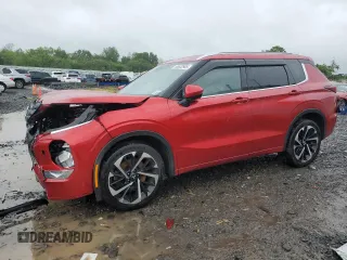 2022 Mitsubishi Outlander SEL z VIN JA4J4VA85NZ061805, wystawiony jako Copart lot #56632905 z przebiegiem 59 663 mil mil oraz Szkoda całkowita • Salvage title. Historia ofert i sprzedaży dostępna na DreamBid. Obrazek 1.