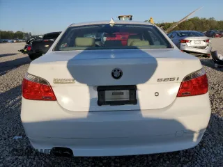 2007 BMW 5 Series 525i with VIN WBANE53537CW64553, listed as a Copart auction lot 52361445 with 169,381 mi miles and Clean Title. Bid and sale history available at carsss.com. Image 6.