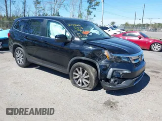 2019 Honda Pilot EX-L with VIN 5FNYF6H54KB031938, listed as a IAAI auction lot 41685323 with 129,254 mi miles. Bid and sale history available at carsss.com. Image 1.
