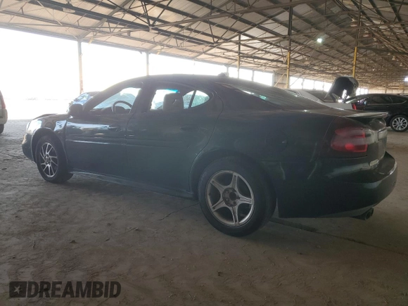 2004 Pontiac Grand Prix GTP with VIN 2G2WR524741124701, listed as a Copart auction lot 75262194 with 106,242 mi miles and Salvage Title. Bid and sale history available at carsss.com. Image 2.