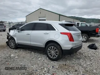 2017 Cadillac XT5 Luxury FWD with VIN 1GYKNBRS7HZ263985, listed as a Copart auction lot 50231215 with 28,542 mi miles and Salvage Title. Bid and sale history available at DreamBid. Image 2.