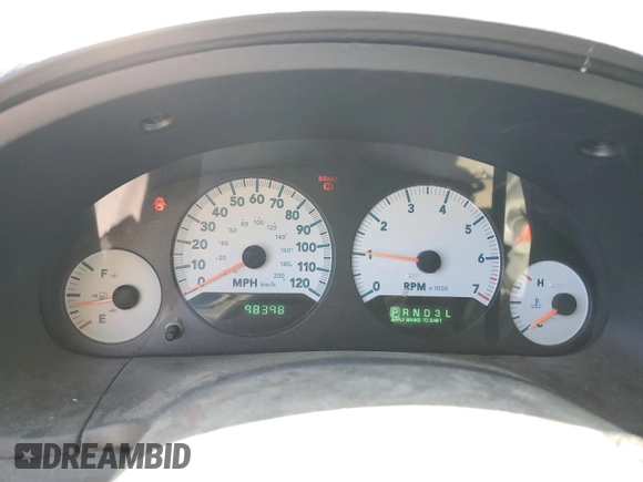 2005 Dodge Caravan SXT with VIN 2D4GP44L55R331470, listed as a Copart auction lot 53113855 with 98,398 mi miles and Salvage title. Bid and sale history available at DreamBid. Image 9.