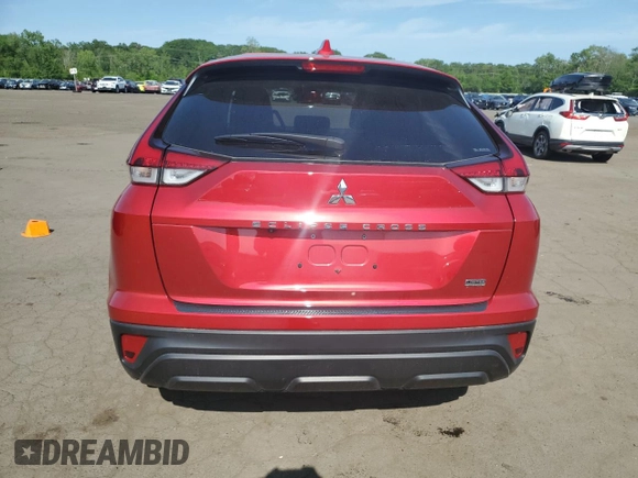 2024 Mitsubishi Eclipse Cross LE with VIN JA4ATVAAXRZ016922, listed as a Copart auction lot 59605735 with 41,133 mi miles and Salvage title. Bid and sale history available at DreamBid. Image 6.