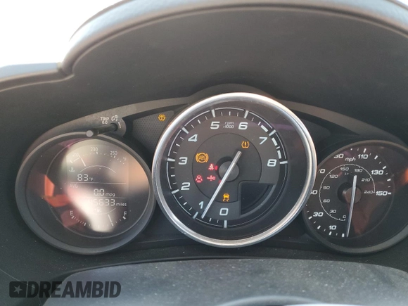 2019 FIAT 124 Spider Lusso z VIN JC1NFAEKXK0143574, wystawiony jako Copart lot #53062155 z przebiegiem 45 633 mil mil oraz Szkoda całkowita • Salvage title. Historia ofert i sprzedaży dostępna na DreamBid. Obrazek 9.