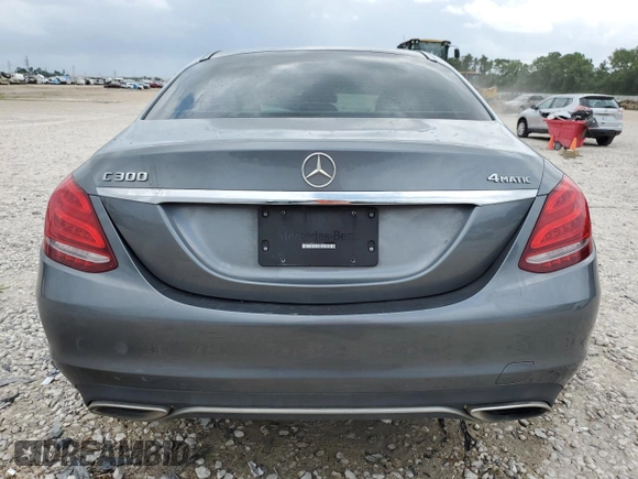 2017 Mercedes-Benz C 300 with VIN 55SWF4KB7HU197422, listed as a Copart auction lot 55016885 with 106,064 mi miles and Non repairable. Bid and sale history available at DreamBid. Image 6.