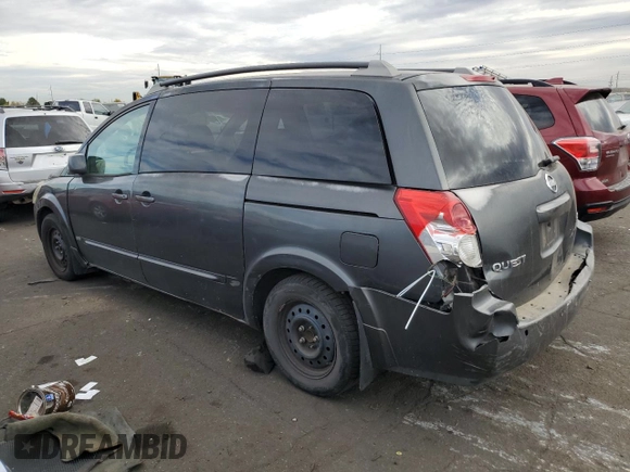 2006 Nissan Quest S Special Edition with VIN 5N1BV28U06N114861, listed as a Copart auction lot 77783544 with 192,627 mi miles and Salvage Title. Bid and sale history available at carsss.com. Image 2.