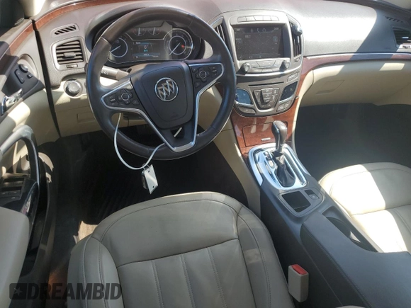 2014 Buick Regal Premium I with VIN 2G4GN5EX2E9202527, listed as a Copart auction lot 52016375 with 74,987 mi miles and Salvage title. Bid and sale history available at DreamBid. Image 8.