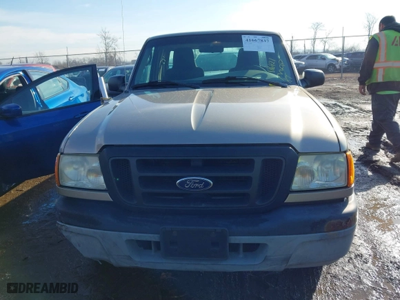 2004 Ford Ranger XL with VIN 1FTYR10D54PB48434, listed as a IAAI auction lot 41667837 with 116,421 mi miles. Bid and sale history available at carsss.com. Image 12.