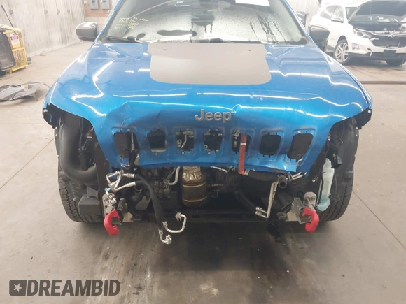 2020 Jeep Cherokee Trailhawk with VIN 1C4PJMBX6LD656570, listed as a IAAI auction lot 42399597 with 88,348 mi miles and . Bid and sale history available at DreamBid. Image 6.