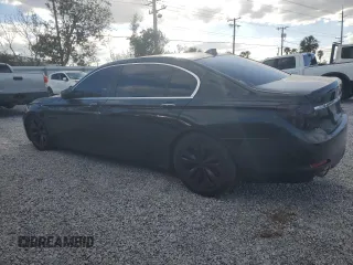 2012 BMW 7 Series 740Li with VIN WBAKB4C59CC577031, listed as a Copart auction lot 85270584 with 0 mi miles and Salvage Title. Bid and sale history available at carsss.com. Image 2.