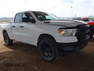 2019 Ram 1500 Tradesman z VIN 1C6SRFCT4KN612951, wystawiony jako IAAI lot #41889524 z przebiegiem 153 310 mil mil oraz . Historia ofert i sprzedaży dostępna na DreamBid. Obrazek 1.