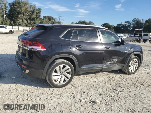 2022 Volkswagen Atlas SE with VIN 1V2WE2CA3NC205358, listed as a Copart auction lot 84341324 with 84,992 mi miles and Salvage title. Bid and sale history available at DreamBid. Image 3.