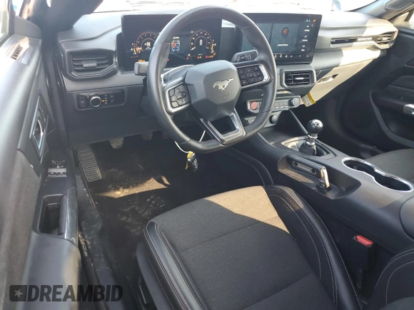 2024 Ford Mustang GT with VIN 1FA6P8CF6R5403295, listed as a Copart auction lot 46750145 with 12,161 mi miles and Salvage title. Bid and sale history available at DreamBid. Image 8.