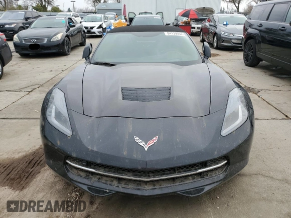 2019 Chevrolet Corvette 3LT with VIN 1G1YF3D70K5102004, listed as a Copart auction lot 84139064 with 51,769 mi miles and Salvage Title. Bid and sale history available at carsss.com. Image 5.