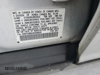2004 Acura MDX Touring Pkg with VIN 2HNYD18624H518855, listed as a Copart auction lot 44821605 with 227,180 mi miles and Salvage Title. Bid and sale history available at carsss.com. Image 13.