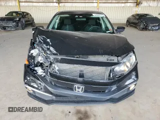 2019 Honda Civic Sedan EX with VIN 19XFC1F31KE207886, listed as a Copart auction lot 51602615 with 56,118 mi miles and Salvage Title. Bid and sale history available at carsss.com. Image 5.