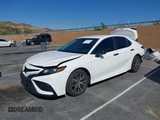 2023 Toyota Camry SE with VIN 4T1G11AK9PU151144, listed as a IAAI auction lot 41807252 with 26,666 mi miles. Bid and sale history available at carsss.com. Image 17.