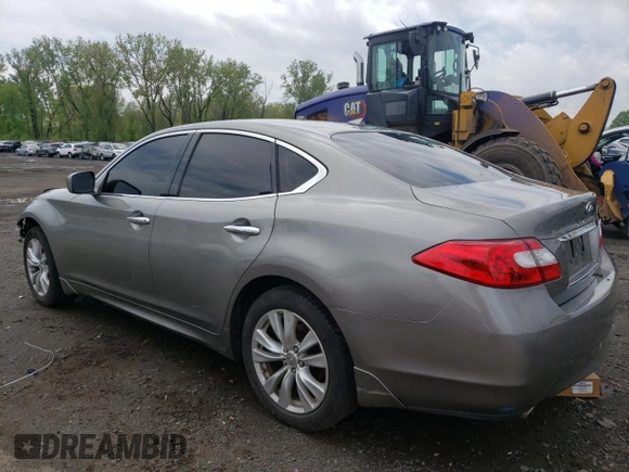 2011 Infiniti M37 with VIN JN1BY1AR1BM370358, listed as a Copart auction lot 54007994 with 0 mi miles and Salvage Title. Bid and sale history available at carsss.com. Image 2.