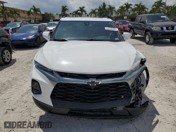 2019 Chevrolet Blazer RS with VIN 3GNKBJRS5KS700855, listed as a Copart auction lot 52548305 with 66,540 mi miles and Salvage title. Bid and sale history available at DreamBid. Image 5.