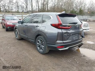 2021 Honda CR-V EX-L with VIN 7FARW1H83ME006859, listed as a IAAI auction lot 41740308 with 56,988 mi miles. Bid and sale history available at carsss.com. Image 3.