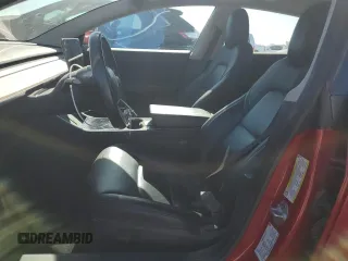 2018 Tesla Model 3 Long Range Battery with VIN 5YJ3E1EA6JF061510, listed as a Copart auction lot 55839225 with 134,570 mi miles and Salvage Title. Bid and sale history available at DreamBid. Image 7.