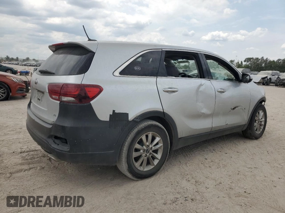 2019 Kia Sorento S with VIN 5XYPG4A55KG559701, listed as a Copart auction lot 67383004 with 131,454 mi miles and Clean Title. Bid and sale history available at DreamBid. Image 3.