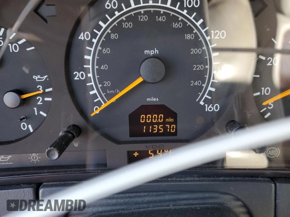 1999 Mercedes-Benz S-Class with VIN WDBGA43G8XA409278, listed as a Copart auction lot 50004695 with 113,570 mi miles and Clean Title. Bid and sale history available at carsss.com. Image 9.