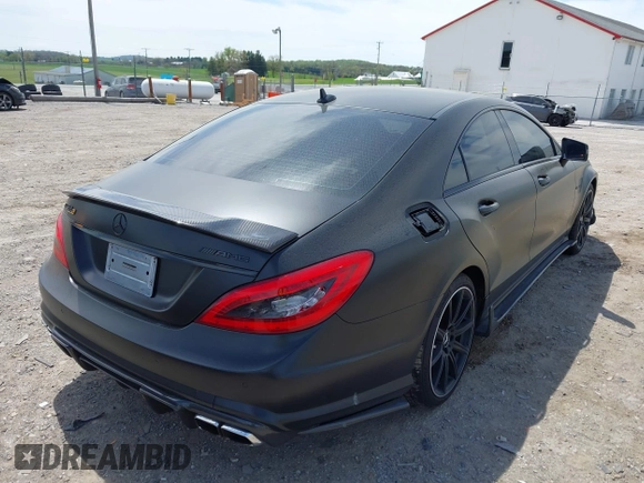 2014 Mercedes-Benz CLS 63 S AMG with VIN WDDLJ7GB2EA106645, listed as a IAAI auction lot 42075075 with 72,375 mi miles and . Bid and sale history available at DreamBid. Image 6.