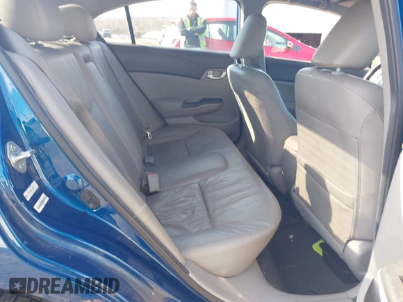 2012 Honda Civic EX-L with VIN 19XFB2F90CE300378, listed as a IAAI auction lot 41875204 with Not Provided miles and . Bid and sale history available at DreamBid. Image 8.