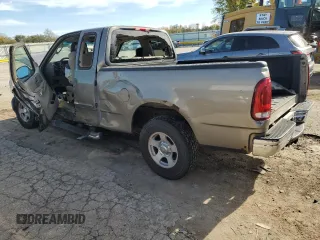 2002 Ford F-150 XL with VIN 1FTRX17262NC01116, listed as a Copart auction lot 80326534 with 0 mi miles and Salvage Title. Bid and sale history available at carsss.com. Image 2.