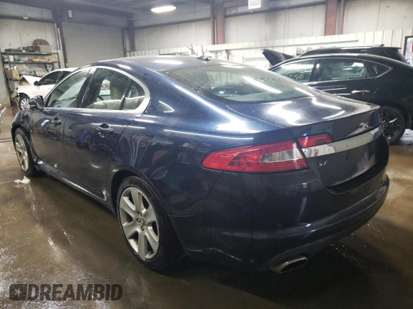 2011 Jaguar XF with VIN SAJWA0FB9BLS12379, listed as a Copart auction lot 41519534 with 135,848 mi miles and Salvage Title. Bid and sale history available at carsss.com. Image 2.