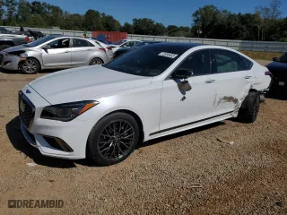 2019 Genesis G80 3.3T Sport with VIN KMTFN4JB4KU326092, listed as a Copart auction lot 72356453 with 36,151 mi miles. Bid and sale history available at carsss.com. Image 1.