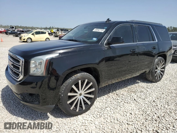 2018 GMC Yukon SLE with VIN 1GKS2AKC6JR291329, listed as a Copart auction lot 50342715 with 73,006 mi miles and Salvage Title. Bid and sale history available at carsss.com. Image 1.
