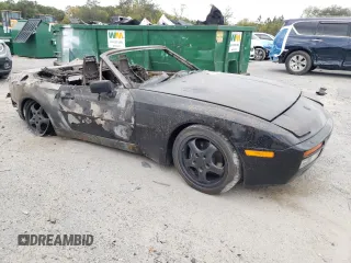 1990 Porsche 944 with VIN WP0CB2941LN480419, listed as a Copart auction lot 49886935 with Not provided miles and Salvage title. Bid and sale history available at DreamBid. Image 4.