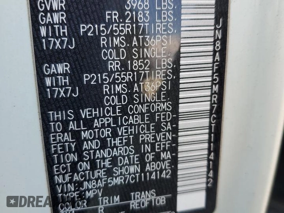 2012 Nissan Juke SL with VIN JN8AF5MR7CT114142, listed as a Copart auction lot 78395114 with Not Provided miles and Clean Title. Bid and sale history available at carsss.com. Image 12.