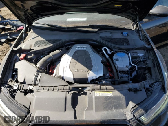 2017 Audi A6 Premium Plus with VIN WAUF2AFC9HN133847, listed as a Copart auction lot 47553955 with 57,064 mi miles and Salvage Title. Bid and sale history available at carsss.com. Image 11.