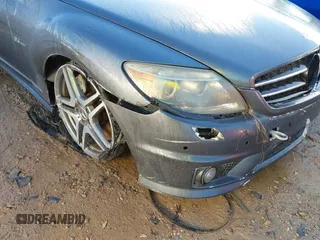 2008 Mercedes-Benz CL-Class V8 AMG with VIN WDDEJ77XX8A011694, listed as a IAAI auction lot 41197023 with 158,416 mi miles. Bid and sale history available at carsss.com. Image 6.
