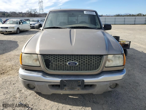 2003 Ford Ranger XL Fleet with VIN 1FTZR45EX3PB80883, listed as a Copart auction lot 42056825 with 205,057 mi miles and Clean Title. Bid and sale history available at carsss.com. Image 5.