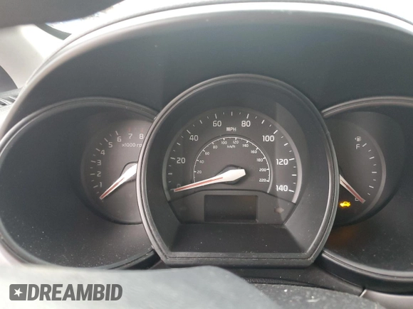 2013 Kia Rio LX with VIN KNADM4A33D6302498, listed as a Copart auction lot 73159954 with Not Provided miles and Salvage Title. Bid and sale history available at DreamBid. Image 9.