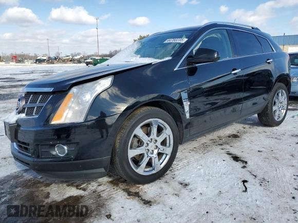 2012 Cadillac SRX Performance Collection with VIN 3GYFNBE35CS565443, listed as a Copart auction lot 44780235 with 171,785 mi miles and Salvage Title. Bid and sale history available at carsss.com. Image 1.