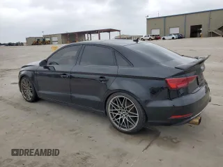 2020 Audi A3 with VIN WAUCUGFF4LA097155, listed as a Copart auction lot 56117554 with 74,100 mi miles and Salvage title. Bid and sale history available at DreamBid. Image 2.