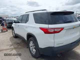 2021 Chevrolet Traverse LT Cloth with VIN 1GNERGKW2MJ181213, listed as a IAAI auction lot 41899383 with 49,642 mi miles and . Bid and sale history available at DreamBid. Image 3.