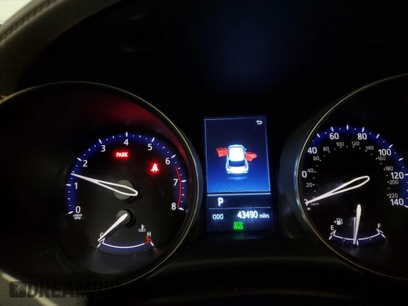 2020 Toyota C-HR LE with VIN JTNKHMBX4L1083011, listed as a Copart auction lot 51684435 with 43,490 mi miles and Salvage Title. Bid and sale history available at carsss.com. Image 9.