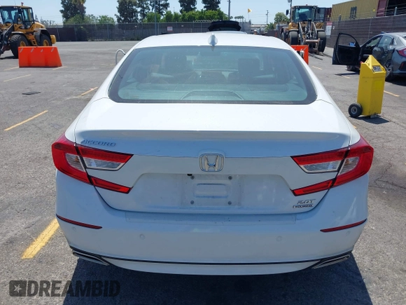 2021 Honda Accord Touring with VIN 1HGCV2F92MA024124, listed as a IAAI auction lot 42353443 with 22,457 mi miles and . Bid and sale history available at DreamBid. Image 16.